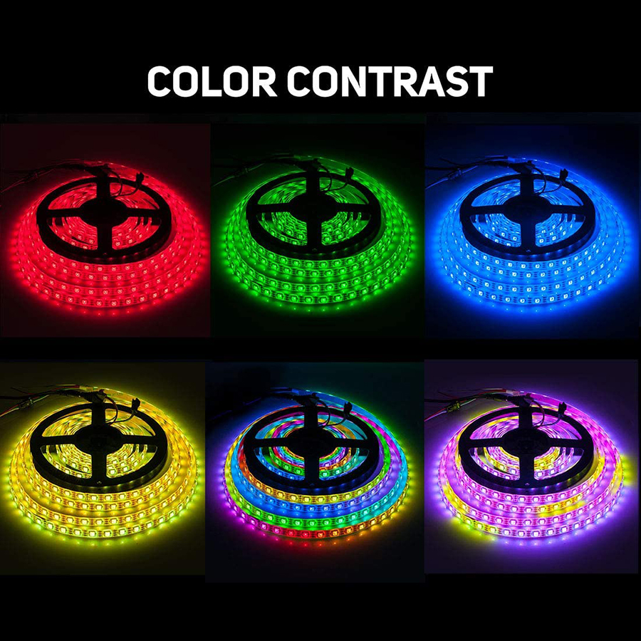 SK6812 (WS2812B ECO) DC5V 300LEDs 16.4Ft Arduino Uno Individually Addressable RGB LED Light Strips SK6812 (WS2812B ECO) DC5V 300LEDs 16.4Ft Arduino Uno Individually Addressable RGB LED Light Strips